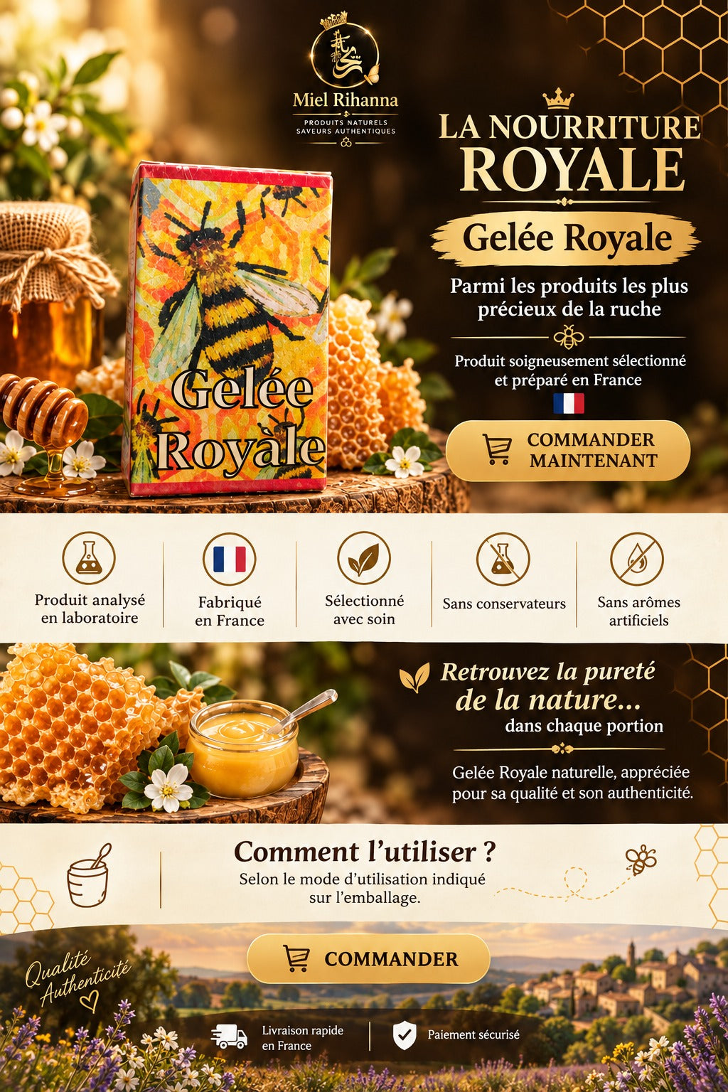 👑🐝 Gelée Royale