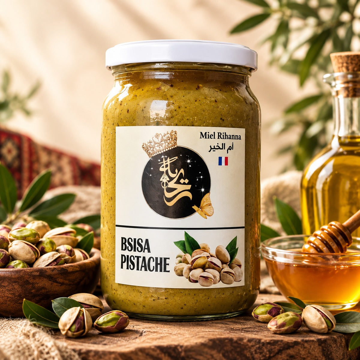 Bsissa à la pistache